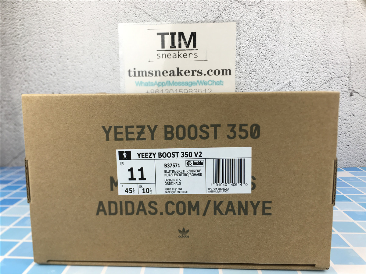 Yeezy Boost 350 V2 Blue Tint B37571